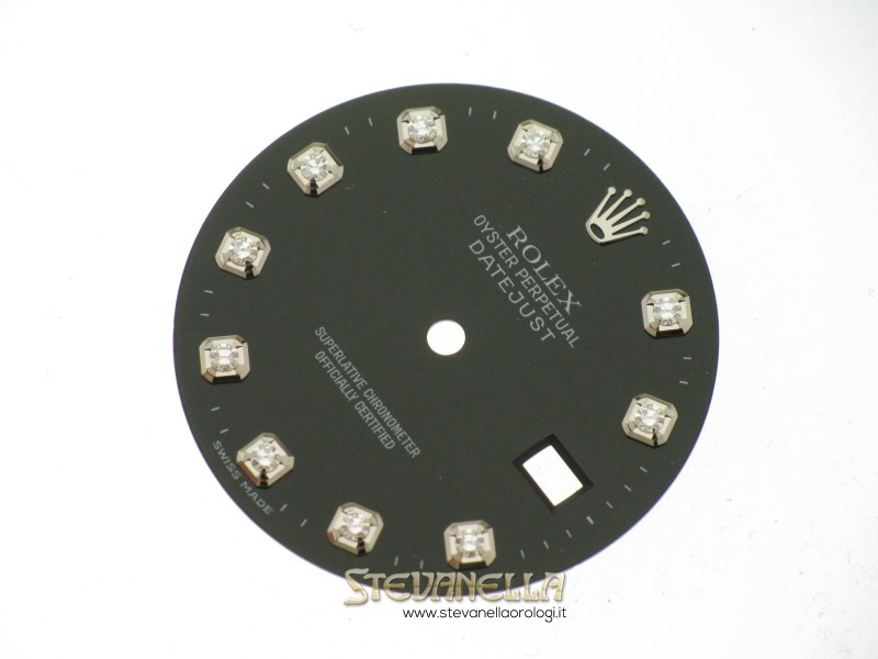 Rolex quadrante nero con brillanti deals